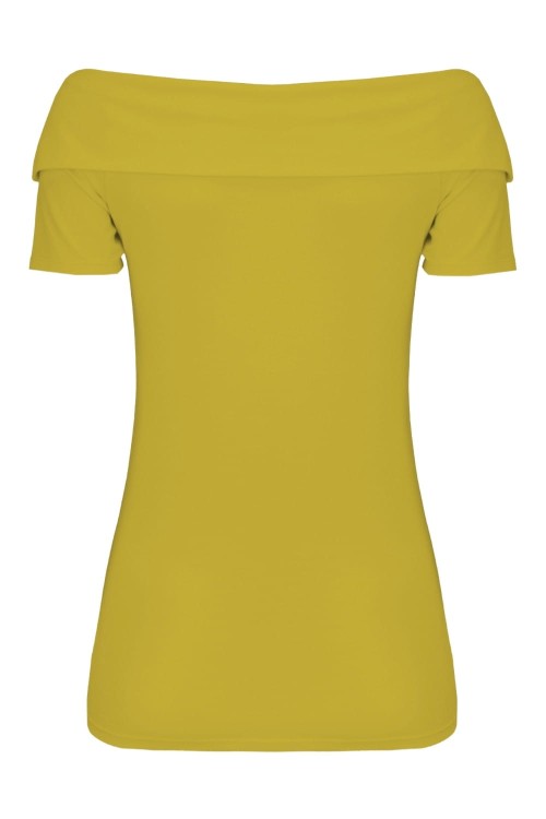 Golden Olive ZALIA z krótkimi rękawami tył.jpg