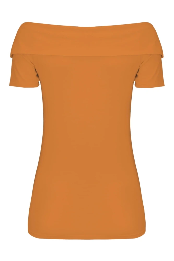 Golden Ochre ZALIA z krótkimi rękawami tył.jpg