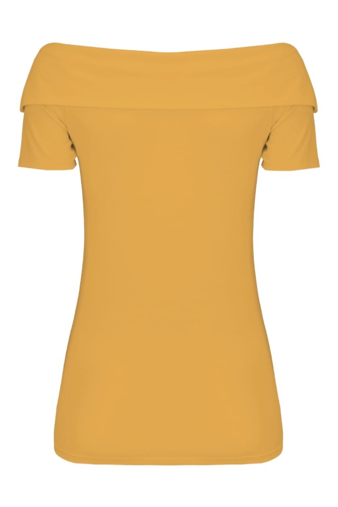 Bright Gold ZALIA z krótkimi rękawami tył.jpg