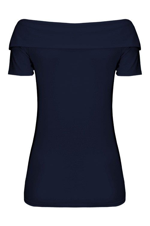 Mediaval Blue ZALIA z krótkimi rękawami tył.jpg