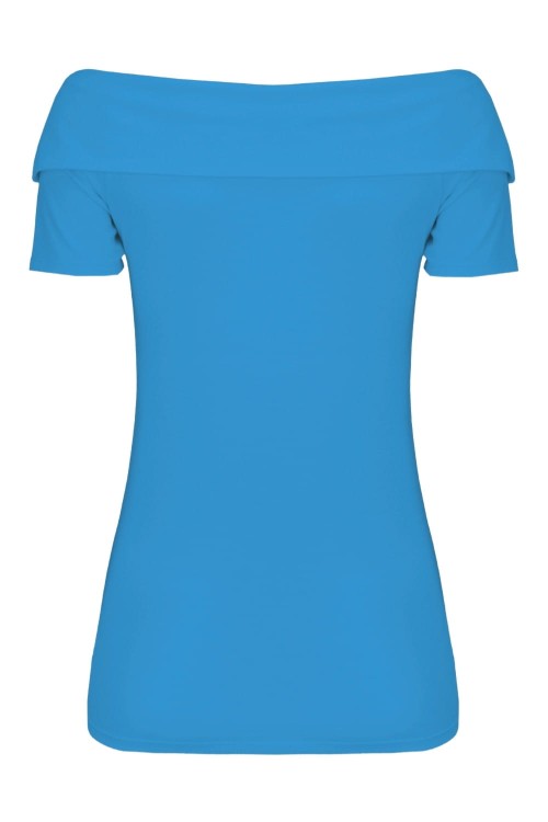 Swedish Blue ZALIA z krótkimi rękawami tył.jpg