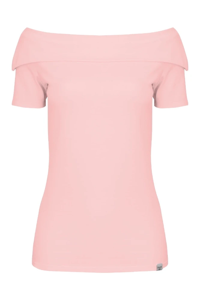 Misty Rose ZALIA z krótkimi rękawami przód.jpg