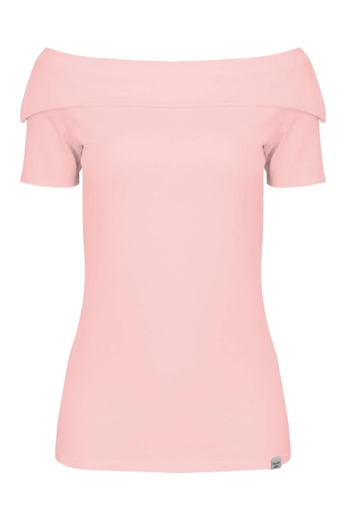 Misty Rose ZALIA z krótkimi rękawami przód.jpg