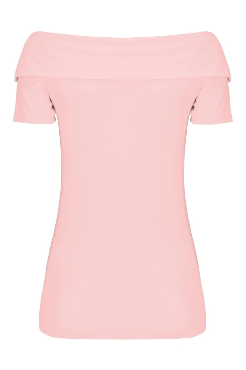 Misty Rose ZALIA z krótkimi rękawami tył.jpg