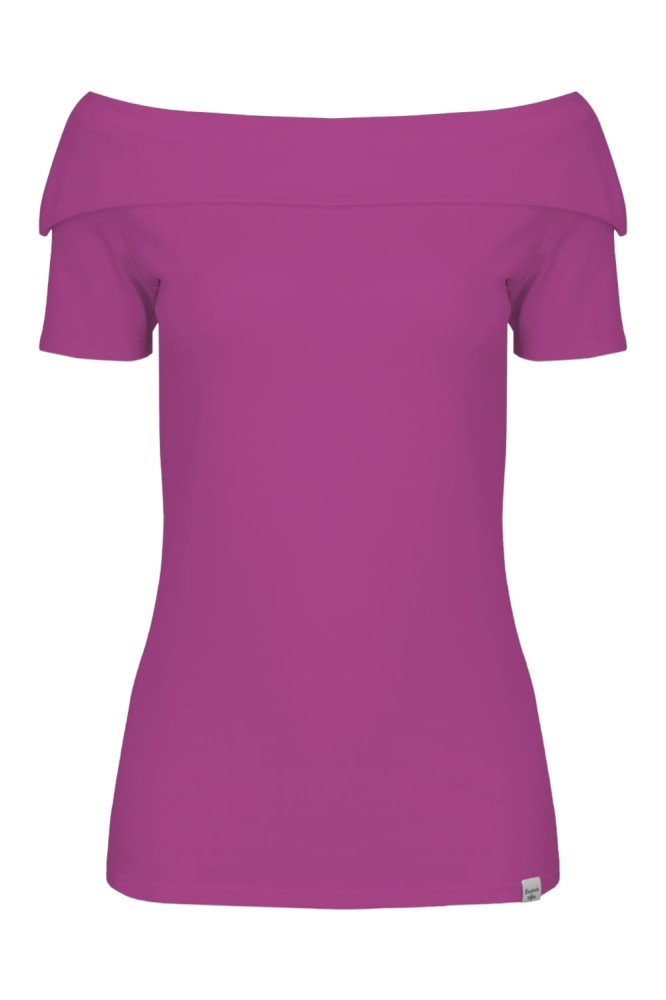 Festival Fuchsia ZALIA z krótkimi rękawami przód.jpg