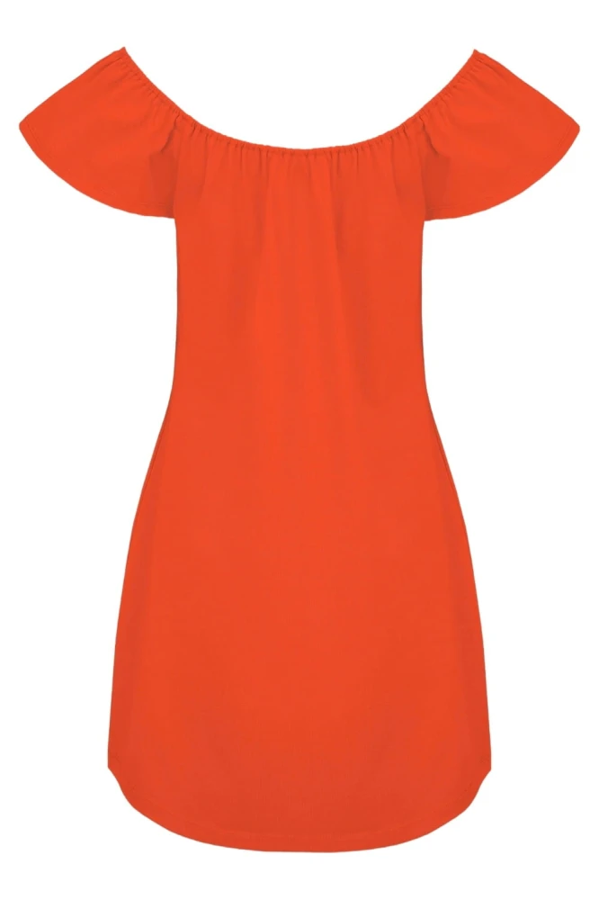 Mandarin Red CORALIA przed kolano tył.jpg