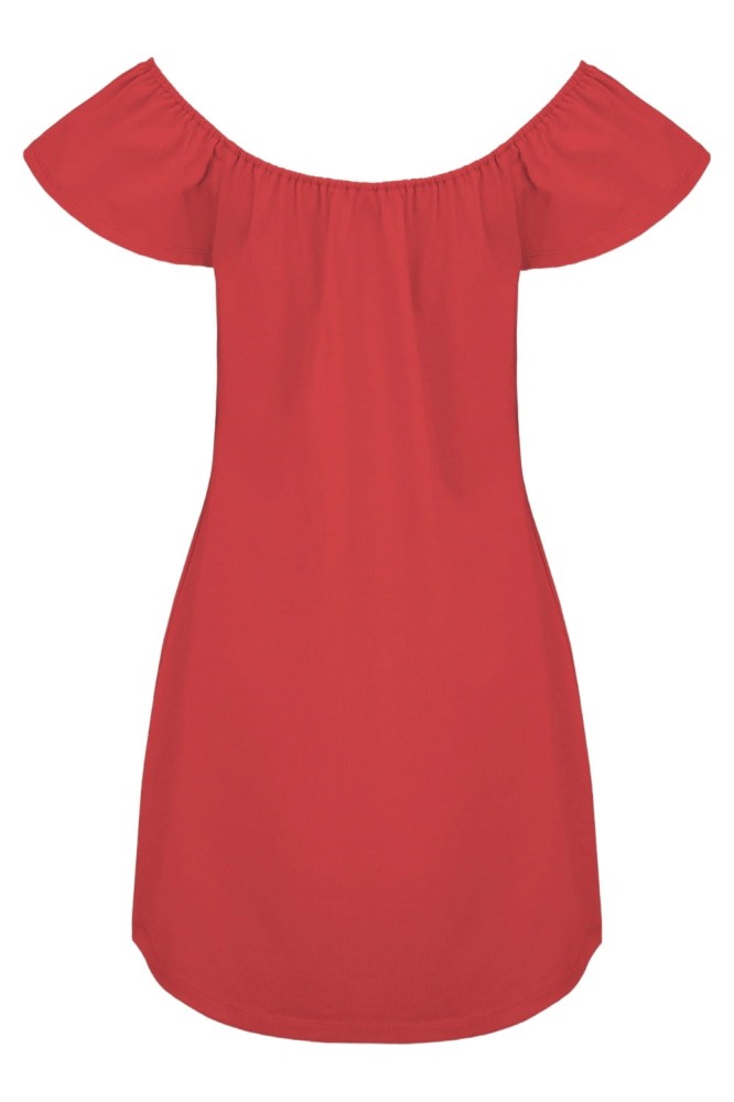 Ribbon Red CORALIA przed kolano tył.jpg