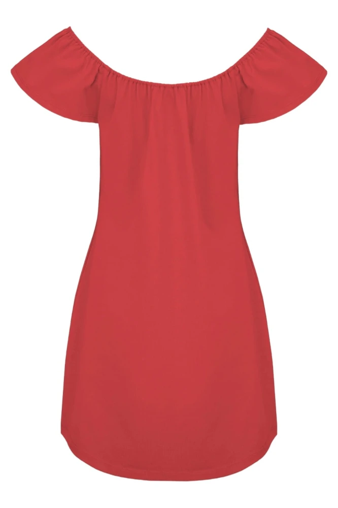 Ribbon Red CORALIA przed kolano tył.jpg
