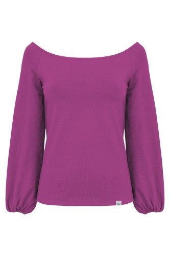 MORELLA z długimi rękawami Festival Fuchsia przód.jpg